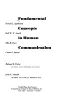 Fundamental concepts in human communication