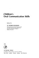 Children's oral communication skills /