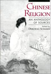 Chinese religion : an anthology of sources /