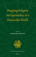 Mapping religion and spirituality in a postsecular world /