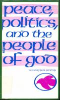 Peace, politics, and the people of God /