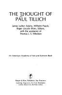 The Thought of Paul Tillich /
