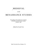 Medieval and Renaissance series.
