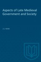 Aspects of late medieval government and society : essays presented to J.R. Lander /