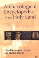 Archaeological encyclopedia of the Holy Land /