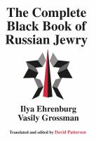 The complete black book of Russian Jewry :