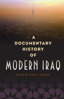 A documentary history of modern iraq /