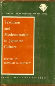 Tradition and modernization in Japanese culture,