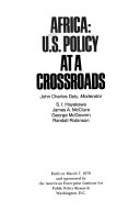 Africa : U.S. policy at a crossroads /