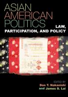 Asian American politics : law, participation, and policy /