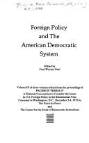 American foreign policy in the age of interdependence /
