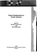 Dutch immigration to North America /