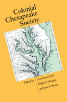 Colonial Chesapeake society /