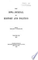 The Iowa journal of history and politics.