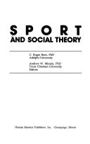 Sport and social theory /