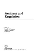 Antitrust and regulation /