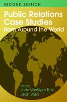 Public relations case studies from around the world /