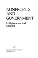 Nonprofits and government : collaboration and conflict /