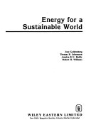 Energy for a sustainable world /