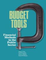 Budget tools : financial methods in the public sector /