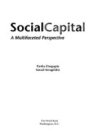 Social capital : a multifaceted perspective /