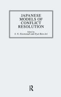 Japanese models of conflict resolution /