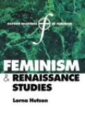 Feminism and Renaissance studies /
