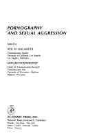 Pornography and sexual aggression /
