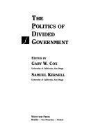 The Politics of divided government /