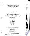 The Constitution : let's talk about it /