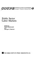 Public sector labor markets /