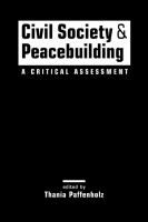 Civil society & peacebuilding : a critical assessment /