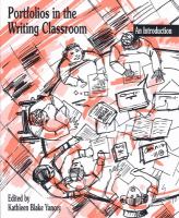Portfolios in the writing classroom : an introduction /