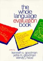 The Whole language evaluation book /