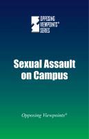 Sexual assault on campus /