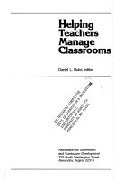 Helping teachers manage classrooms /