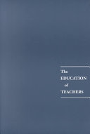 The education of teachers /