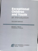Exceptional children and youth, an introduction /