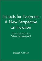 Schools for everyone : a new perspective on inclusion /