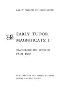 Early Tudor magnificats.
