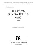 The Lyons contrapunctus (1528) /