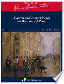Contest pieces for bassoon and piano /