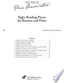Sight-reading pieces for bassoon and piano /
