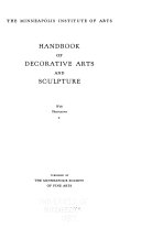 Handbook of decorative arts and sculpture.