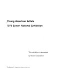 Young American artists : 1978 Exxon national exhibition, the Solomon R. Guggenheim Museum, New York : [catalogue].