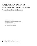 American prints in the Library of Congress; a catalog of the collection.
