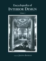 Encyclopedia of interior design /