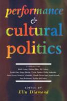 Performance and cultural politics /