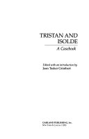 Tristan and Isolde : a casebook /