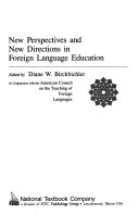 New perspectives and new directions in foreign language education /